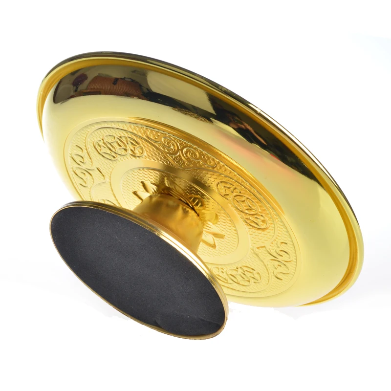 Лоток в виде фруктов лотоса из изысканного золотого сплава торжественная