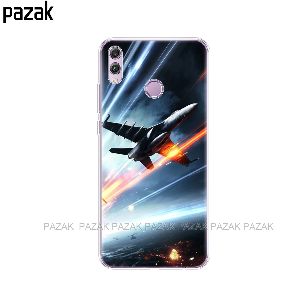52266 Чехол для Huawei Honor 8x, чехол 6,5 дюйма, силиконовый мягкий ТПУ черный чехол для Honor 8 X, чехол с принтом, чехлы для телефонов - Цвет: 52266