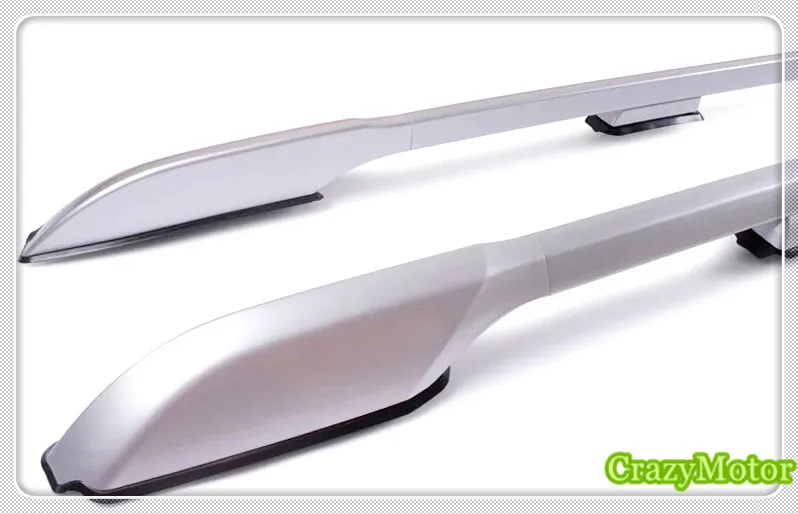 For Toyota Land Cruiser Prado FJ150 2010-2021 Silver Decorative Roof Rack Rails Luggage Carrier Bars Car Accessories | Автомобили и