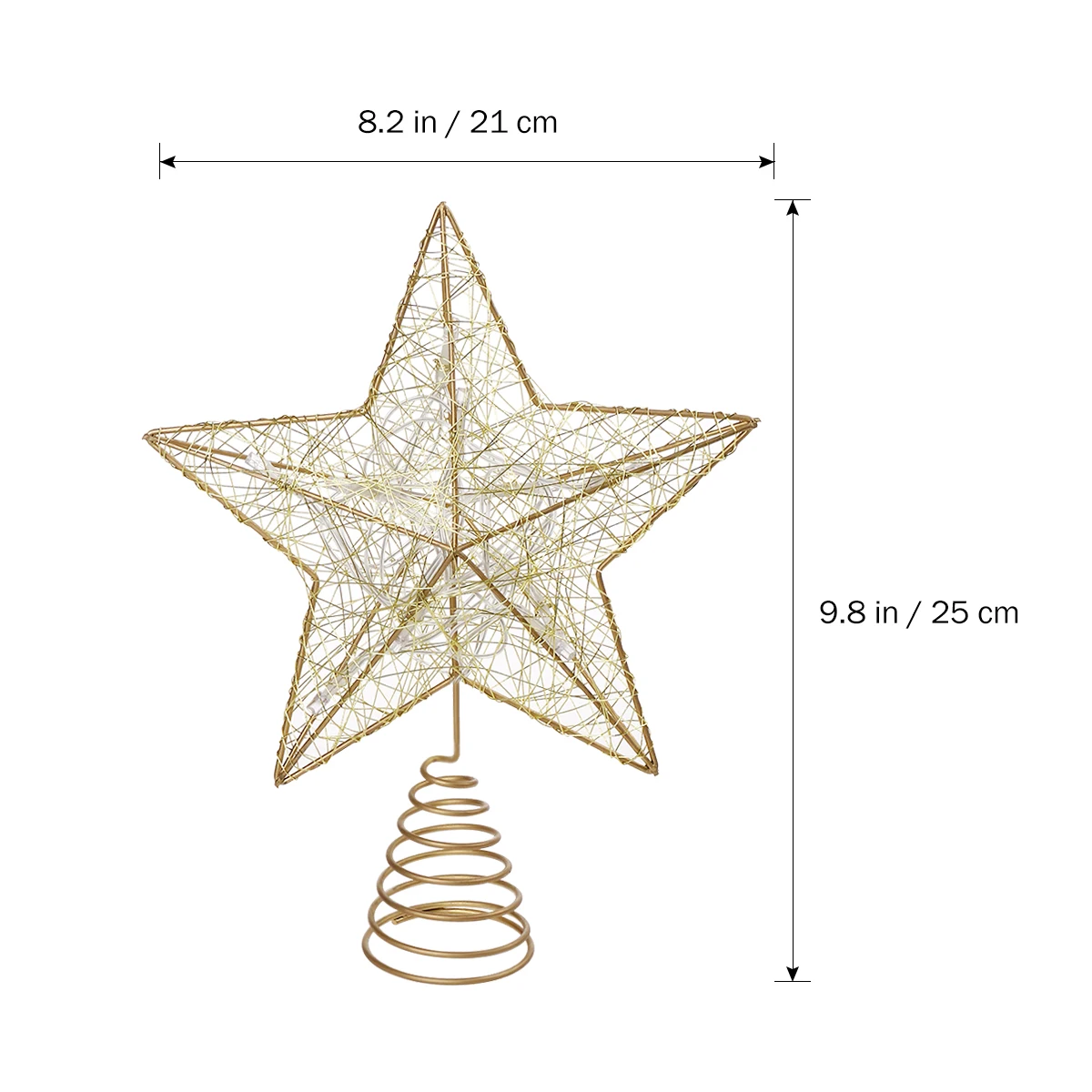 NICEXMAS, Рождественская елка, светодиодный, звездная елка, топ на батарейках, Рождественское украшение, дерево, Декор, 5 точек, Звездные деревья, Декор, A20