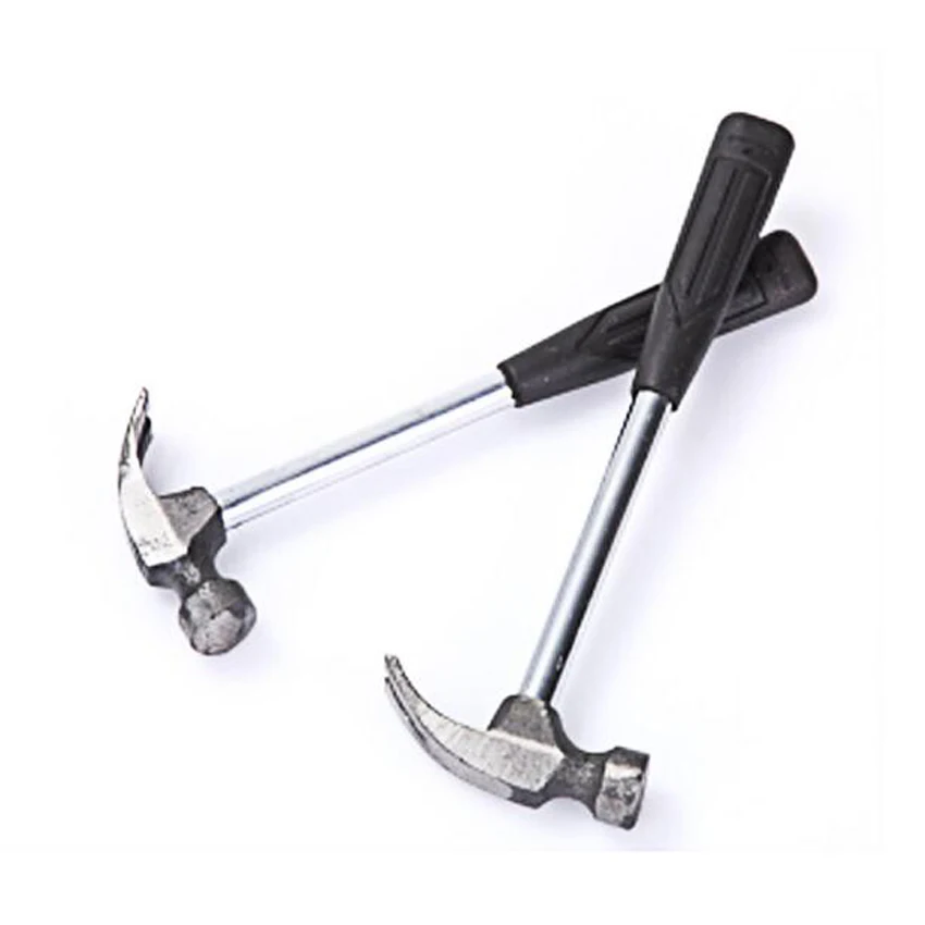

High Quality Durable Construction Metalworking Household plastic handle claw Hammer Repair Hand Woodworking Tool