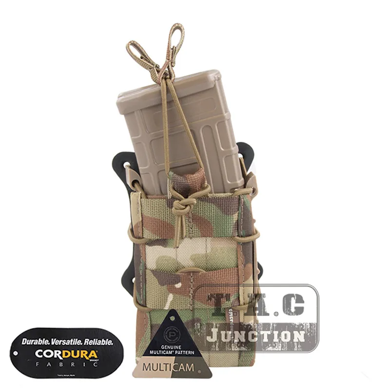 Emerson двойной винтовки модульный подсумок для 5,56 M4 M16 AR15 SR52 P-MAGS M1A1 G3 разгрузка emersongear магазинная сумка для обоймы Перевозчик - Цвет: MC