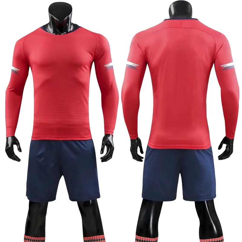 Футбольные майки survete для мужчин, набор для футбола DIY uniforme для мужчин, детей, Futbol, тренировочная форма, набор для мужчин, с длинным рукавом, на заказ