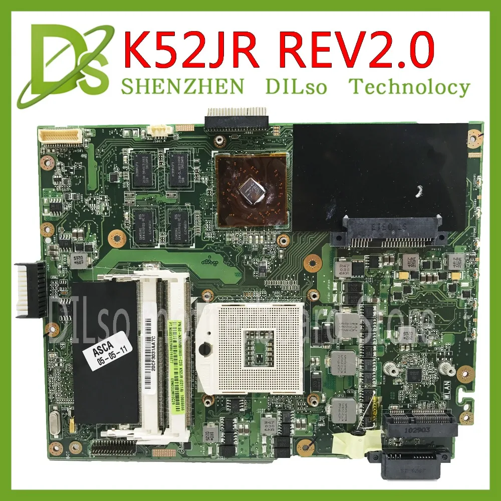 KEFU K52JR для ASUS K52JC K52JT материнская плата REV2.0 REV2.3 системная AMD HD 5470 плата|Материнские - Фото №1