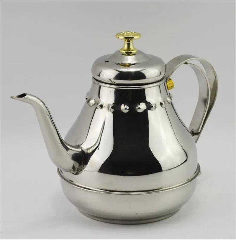1.2L/1.8L Европейский стиль чайник из нержавеющей стали кофе влагоотделитель Чай холодный заварочный чайник с сетчатым фильтром фильтр тонкий горшок
