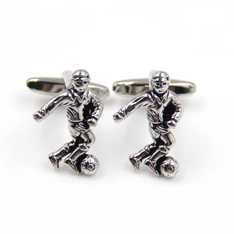 Новые спортивные запонки в футбольном стиле Индивидуальные повседневные