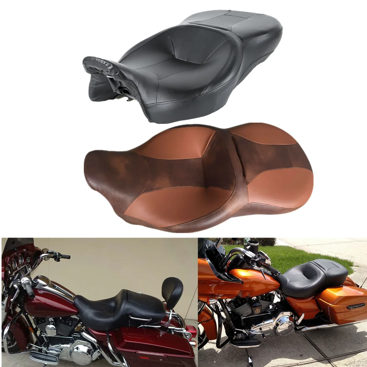 Сиденье для мотоцикла Harley Touring Road King электрическое уличное Glide Ultra Classic CVO