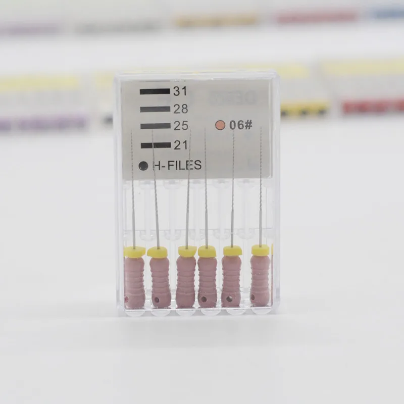 Стоматологический эндододонтический корневой канал H/K файлы (Ручное