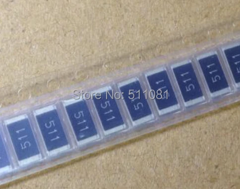 100 шт. 2512 510R 5% 1 Вт smd чип-резистор с толстой пленкой (1R 4.7R 10R 15R 20R 22R 33R 47R 100R 330R 4 7 K 10K 47K