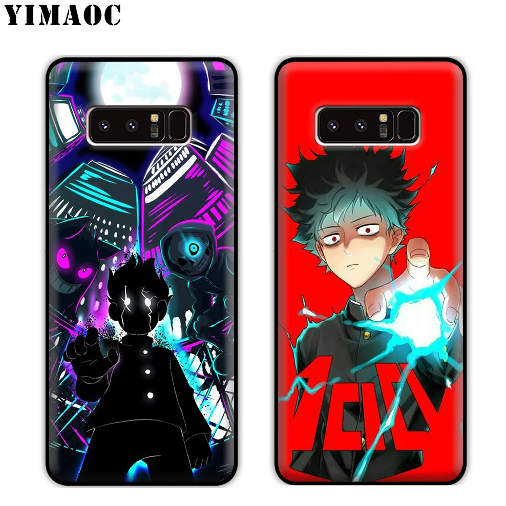 YIMAOC Mob Psycho (милый чудак 100 Мягкий силиконовый чехол для телефона samsung Galaxy Note 10 плюс 9