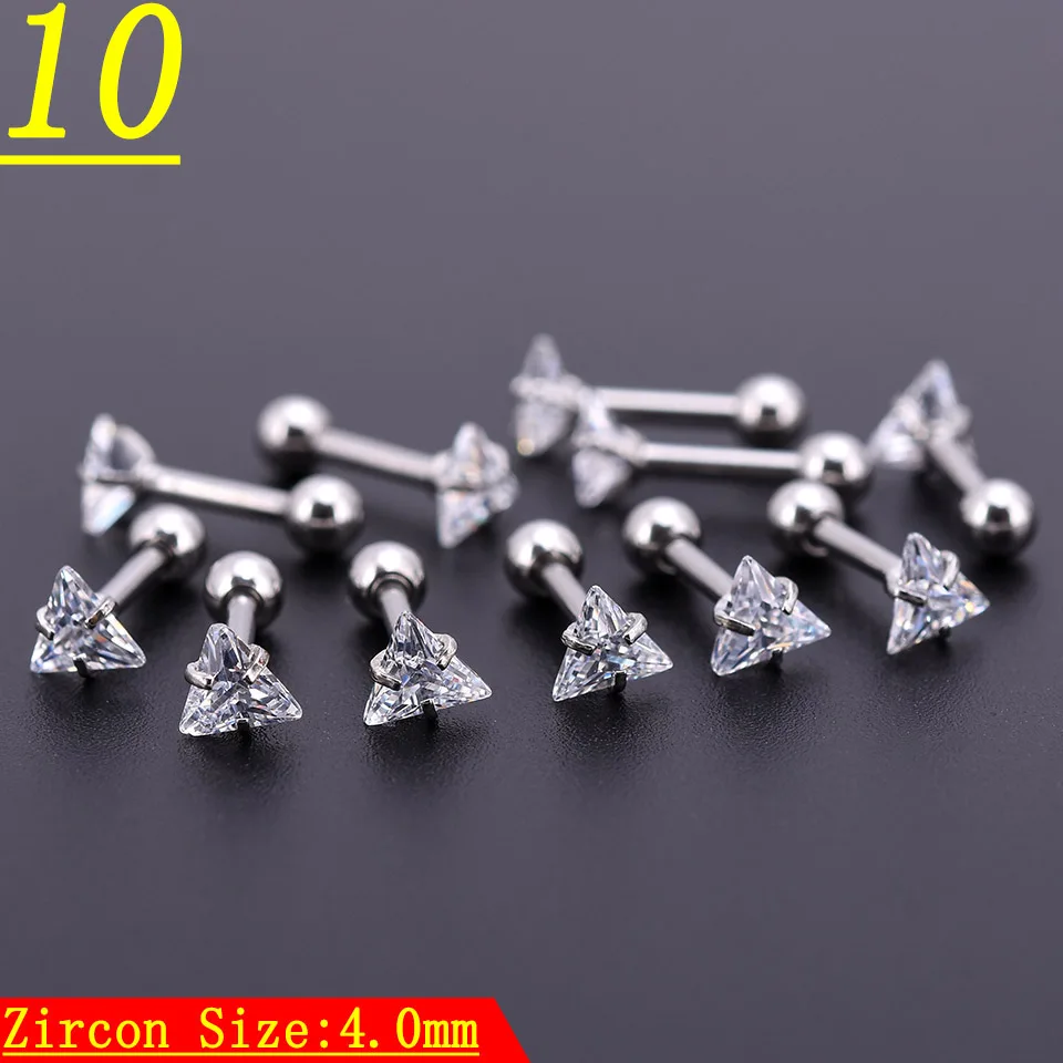 Кольцо-штанга из нержавеющей стали для пирсинга ювелирное изделие прокола губ