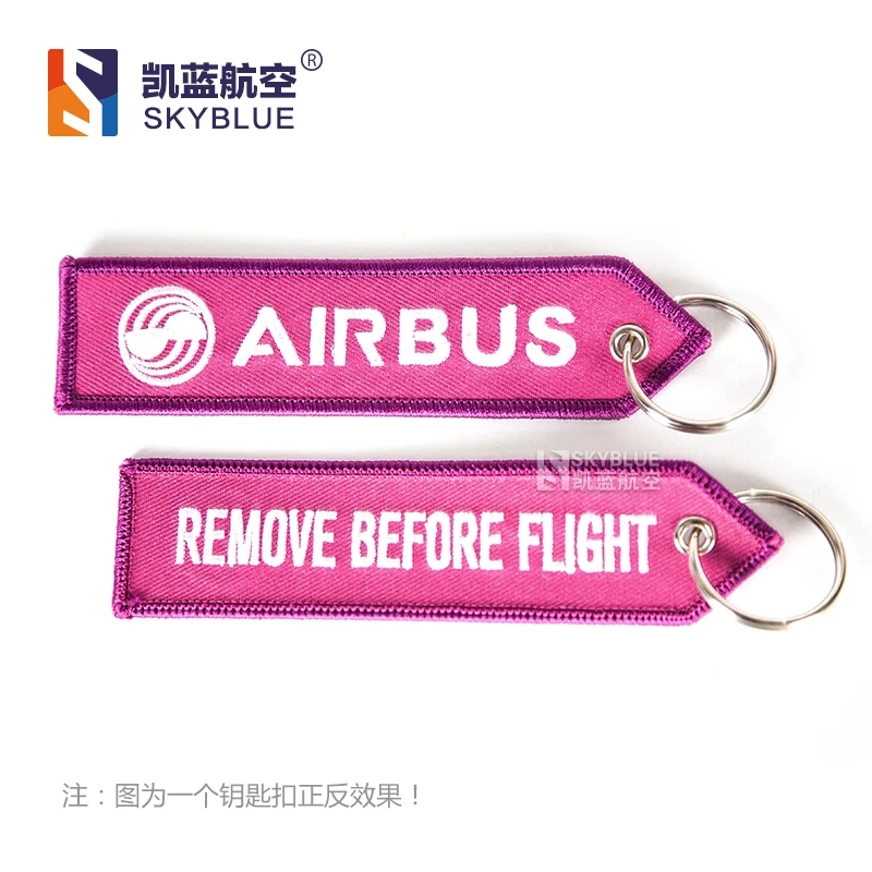 Airbus логотип багажная сумка Tag розовый/красный/синий специальный подарок для