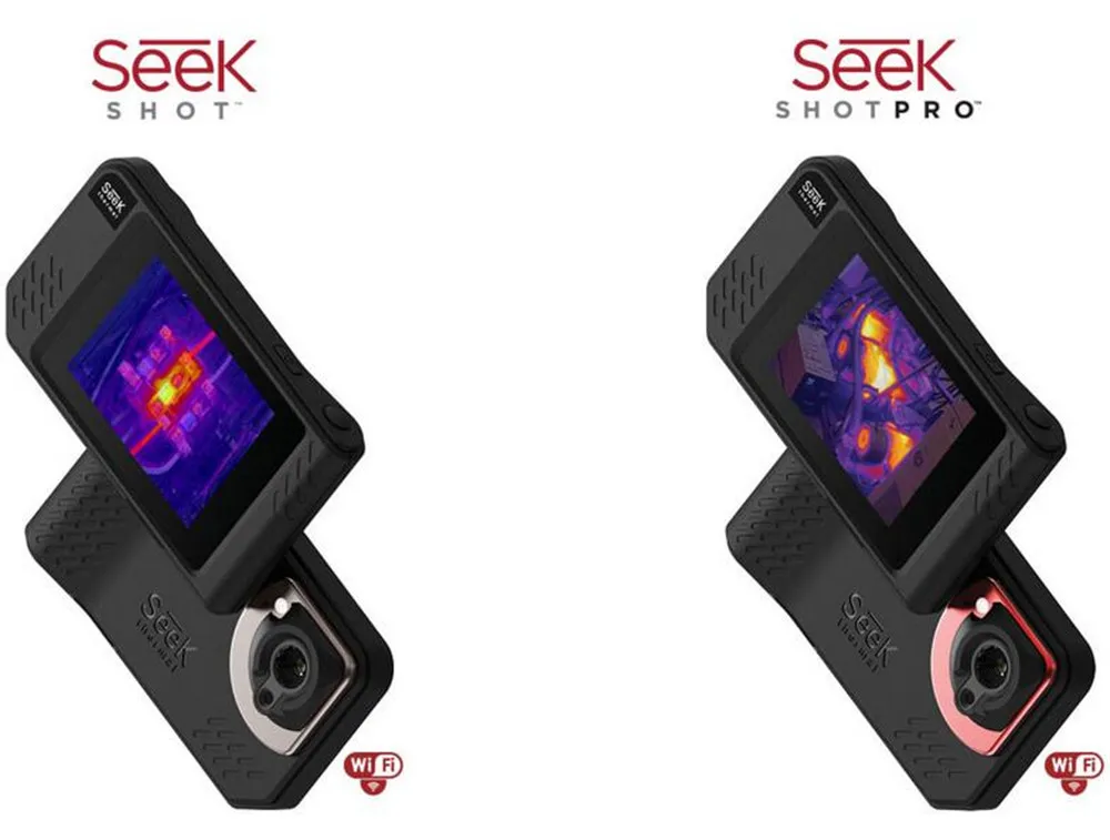 Seek термальный снимок/SHOT PRO Imaging camera инфракрасный imager ночное видение Фото Видео большой сенсорный экран 206x156 или 320x240 Wifi