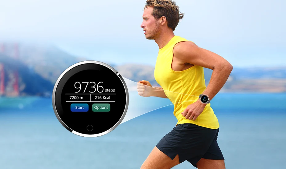 K88H Смарт часы для мужчин водонепроницаемый Bluetooth Smartwatch трек Монитор сердечного ритма шагомер наручные часы для Android IOS pk Xiaomi