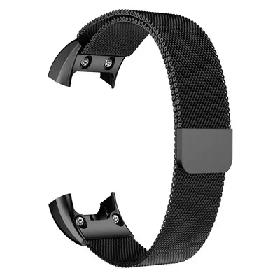 Черный Миланские Ремешки для наручных часов Garmin Vivosmart HR Смарт-часы браслет из нержавеющей стали для Garmin Vivosmart HR - Цвет: Черный