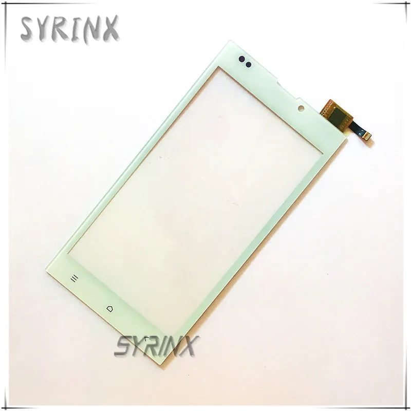 Syrinx с лентой 3M 5 0 дюймов сенсорный экран дигитайзер Переднее стекло объектив для