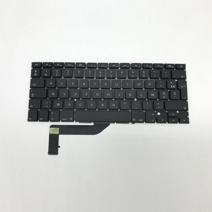 Новая AZERTY Французская клавиатура для ноутбука с винтовым инструментом Macbook Pro Retina