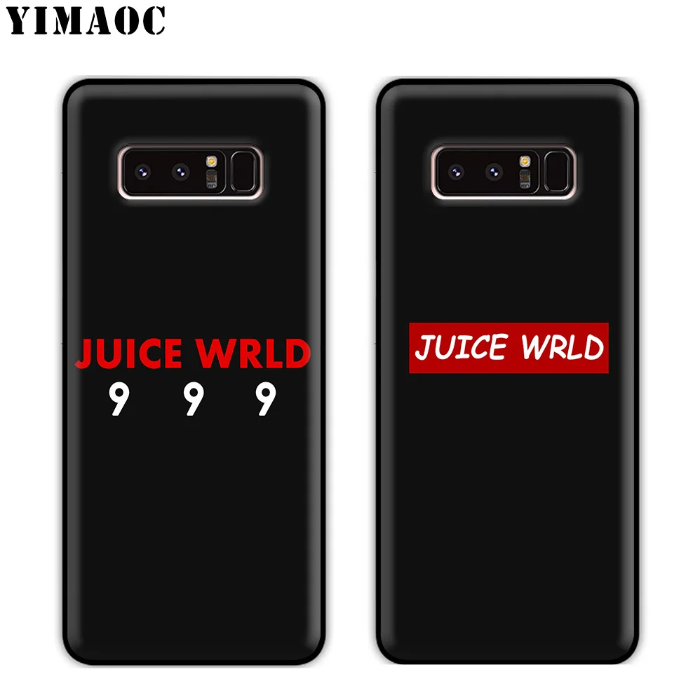YIMAOC Juice WRLD 999 Soft Silicone Case for Samsung Galaxy Note 10 Plus 9 8 A9 A8 A6 2018 A5 A3 2017 2016 |