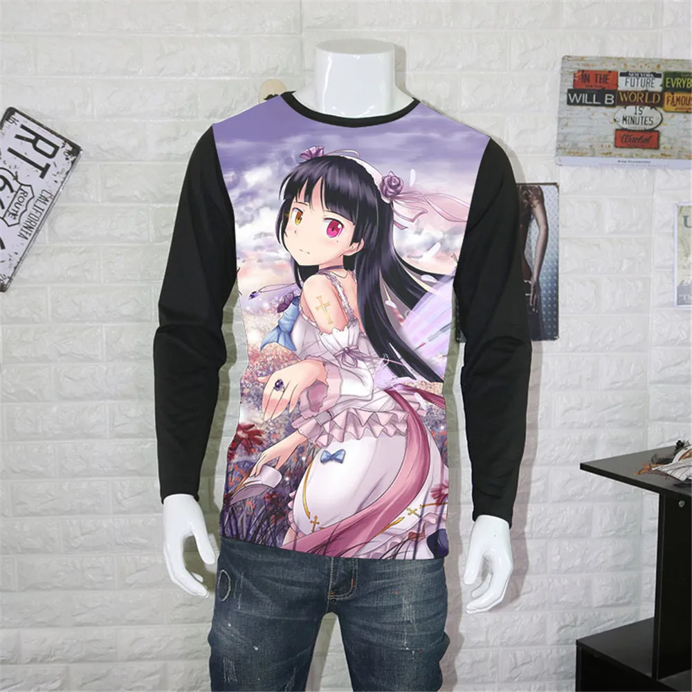 Косплей Аниме Oreimo Kousaka kirino японский Летний стиль футболка аниме милая модная