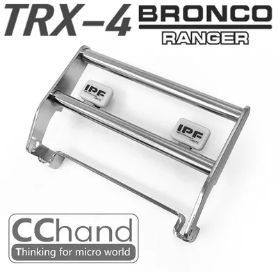 CChand металлический передний бампер для фотокорда bronco 1:10 RC автомобиль игрушка |