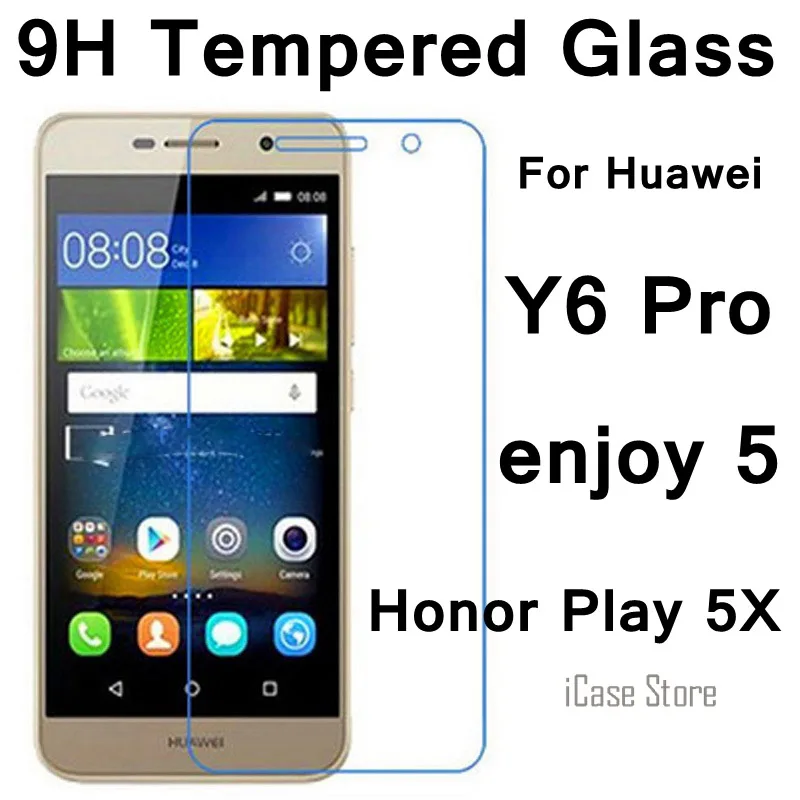 0 26 мм 9 H 2.5D Премиум Закаленное стекло для Huawei Y6 Pro 5 дюймов Honor Play 5X Enjoy Защитная