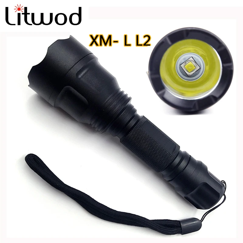 Фонарик Z20 5 режимов CREE XM L L2 LED C8 высокой мощности 5000 люмен супер яркий