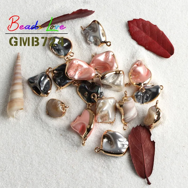 Подвеска-ракушка для изготовления ювелирных изделий сделай сам шармы