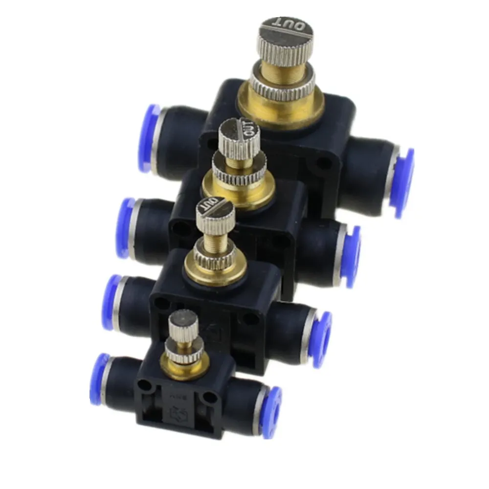 Дроссельного клапана SA на Возраст 4 12 мм с контролем скорости потока воздуха