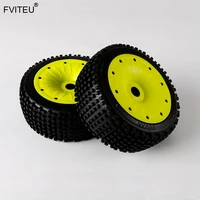 fviteu rubber sealing rim small nails tire set fit 15 losi 5ive t 5t truck rovan lt truck baja 4wd slt