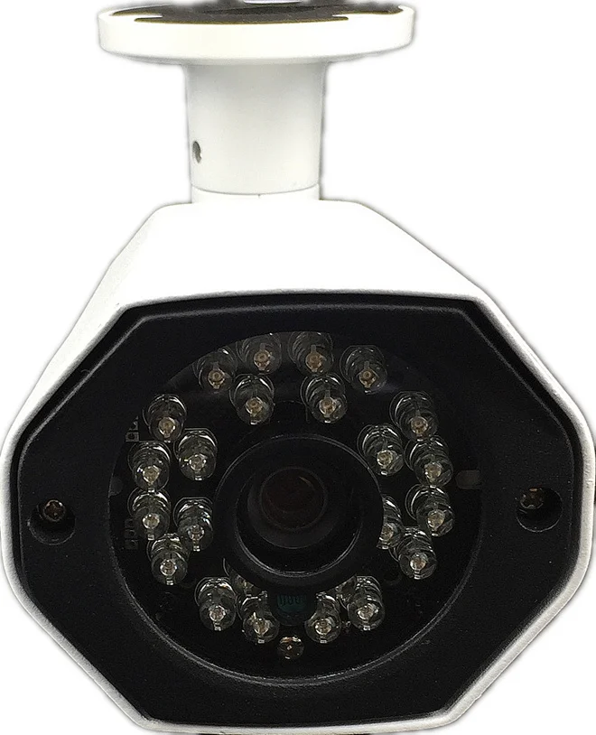 Аналоговая/CVBS 520/600/700tvl Bulllet камера IP66 Водонепроницаемая 24leds инфракрасная