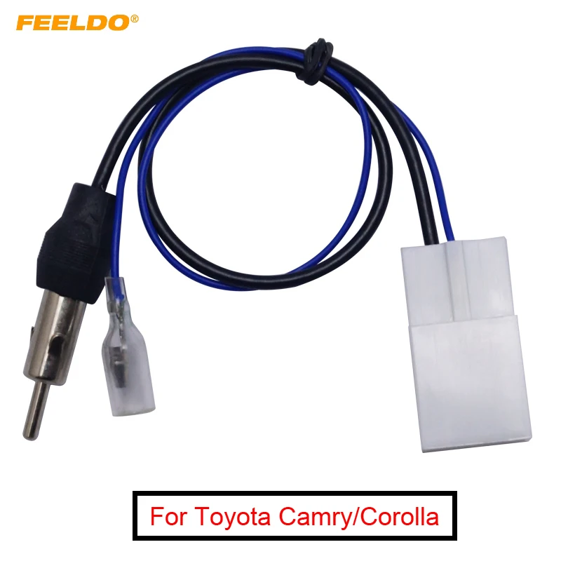 Автомобильный радиоприемник FEELDO 1 шт. жгут проводов для TOYOTA Female адаптер антенны #