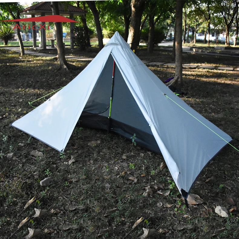 ARICXI Открытый Сверхлегкий Палатка 4 сезон 1 один человек Professional бесштоковый|ultralight