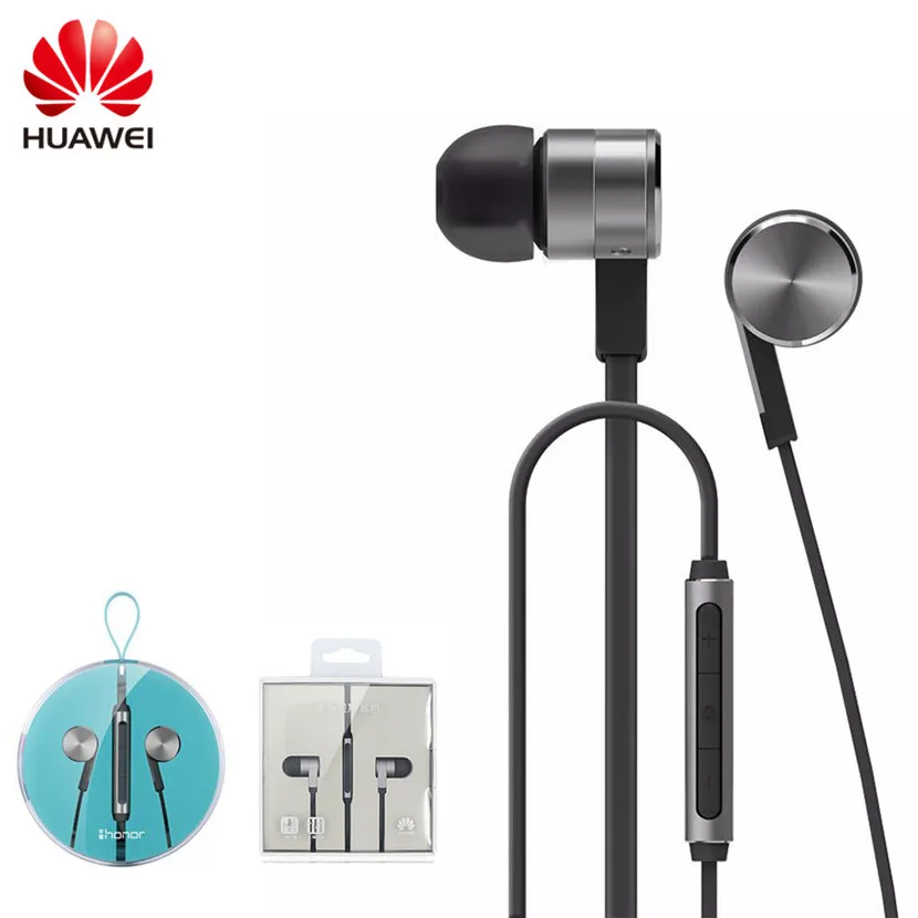 Оригинальные наушники Huawei AM13 Honor комфортабельный звук стерео поршневые вкладыши