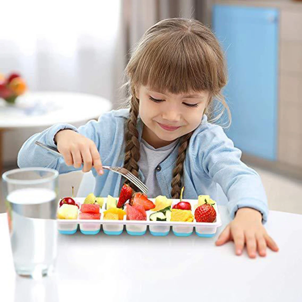 2019 New 21 Grids Ice Cube Making Tray Mold DIY Jelly Juice Mould Storage Containers Drinks Molds Kitchen Bar Accessories | Дом и сад