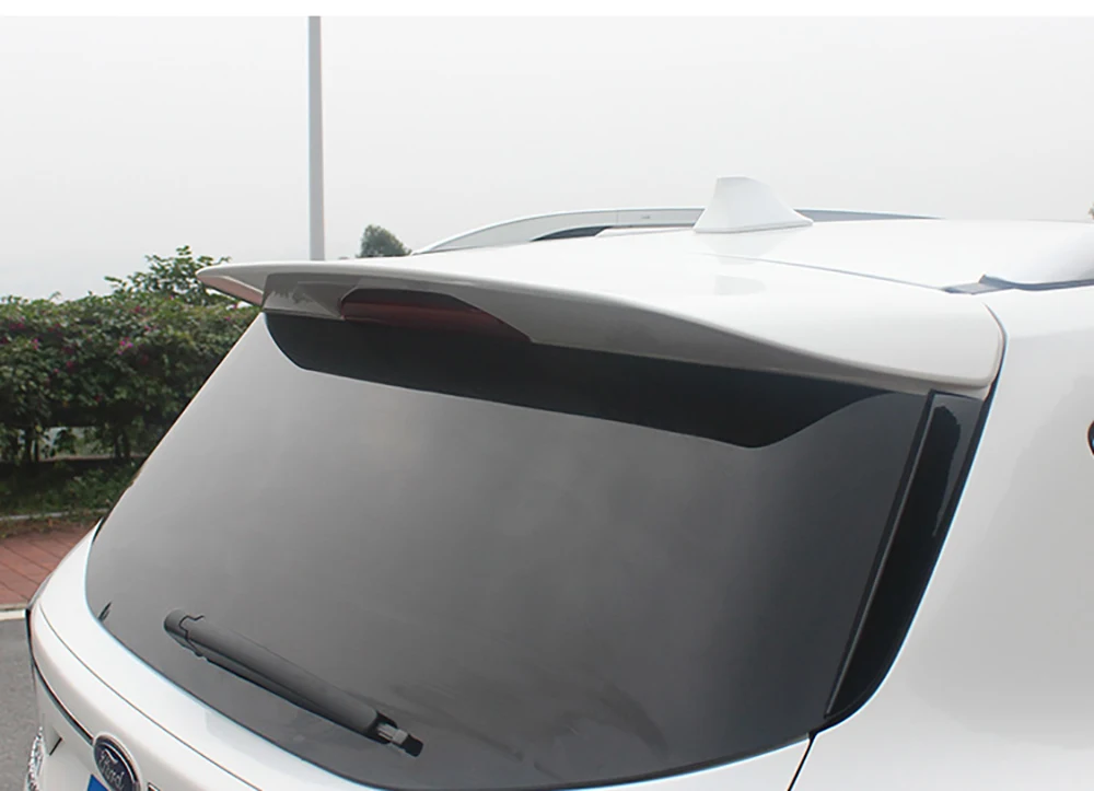 AITWATT для Ford Escape Kuga 2013 внешний ABS пластик Неокрашенный праймер цветной спойлер на задний багажник, крыло