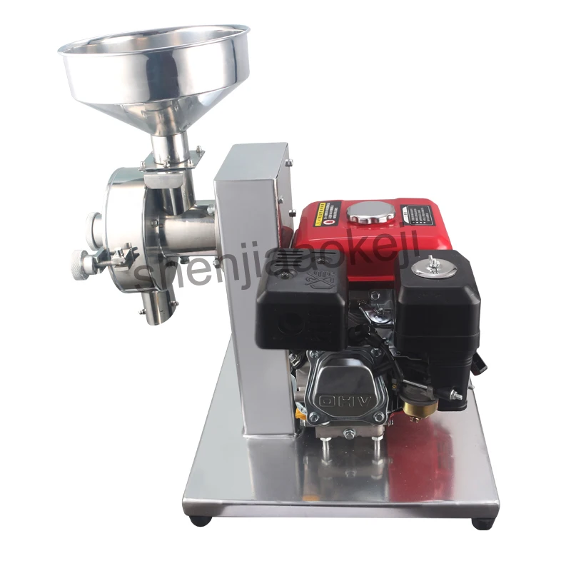 

Commercial Stainless Steel grinding machine Gasoline Mill Grain Mixer Mill Mobile Outdoor Crusher Mobile Powder Grinder