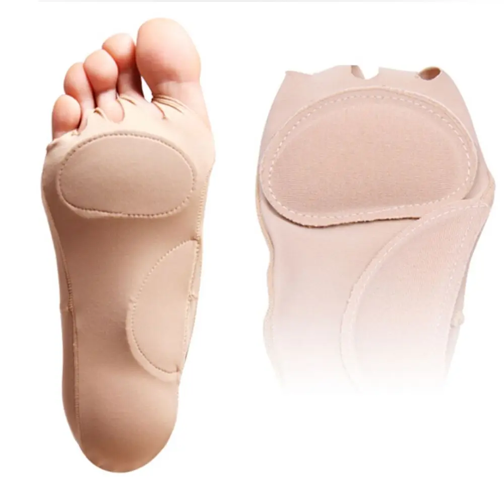 Fashion Women Foot Care Massage Toe Socks Five Fingers Fish Mouth Leaking Compression Boat Dancing Hosiery|Носки| |