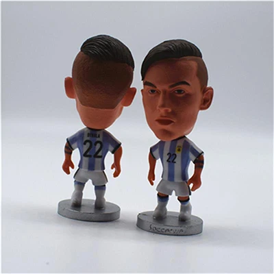 Dybala Европа супер горячий футбол звезда игрок фигурка футбольная модель игрушки кукла Месси C Роналду Неймар Pogba CA - Цвет: Dybala