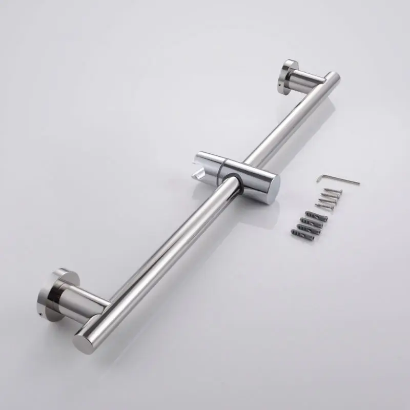 Регулируемый круглый настенный слайдер KES для ванной комнаты