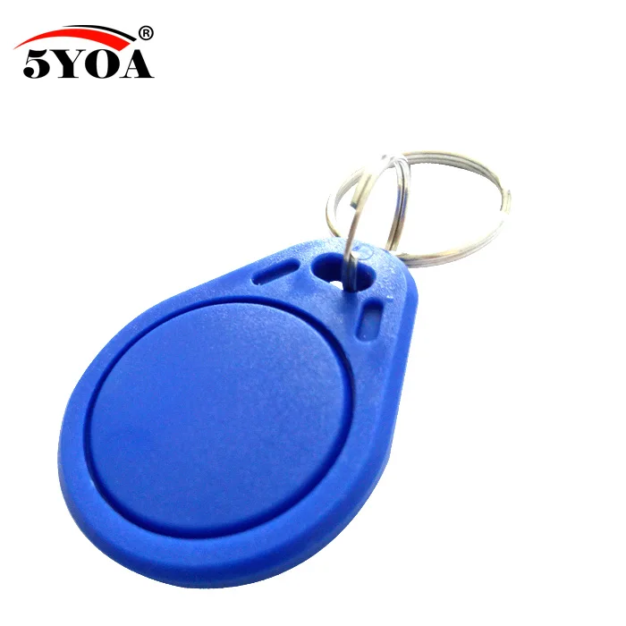 100 шт. 13 56 МГц IC M1 S50 брелоки метки RFID ключ карта поиска жетон посещаемость