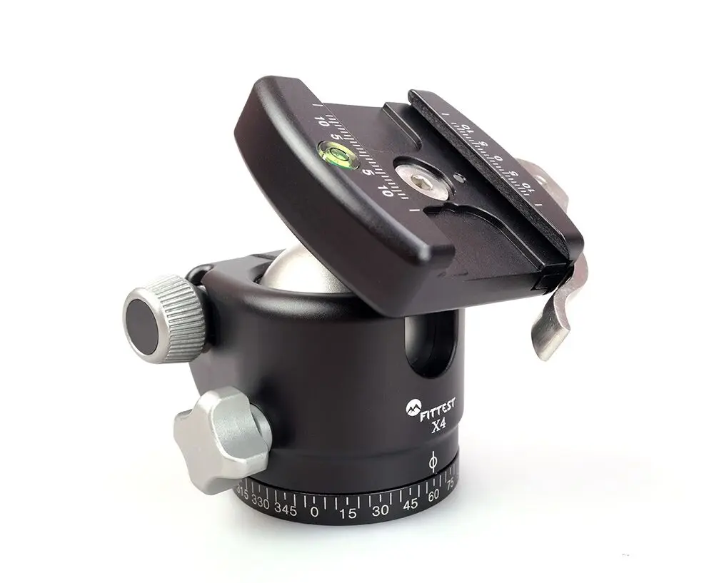 Низкопрофильная шаровая Головка для штатива подходит быстрой фиксации пластин