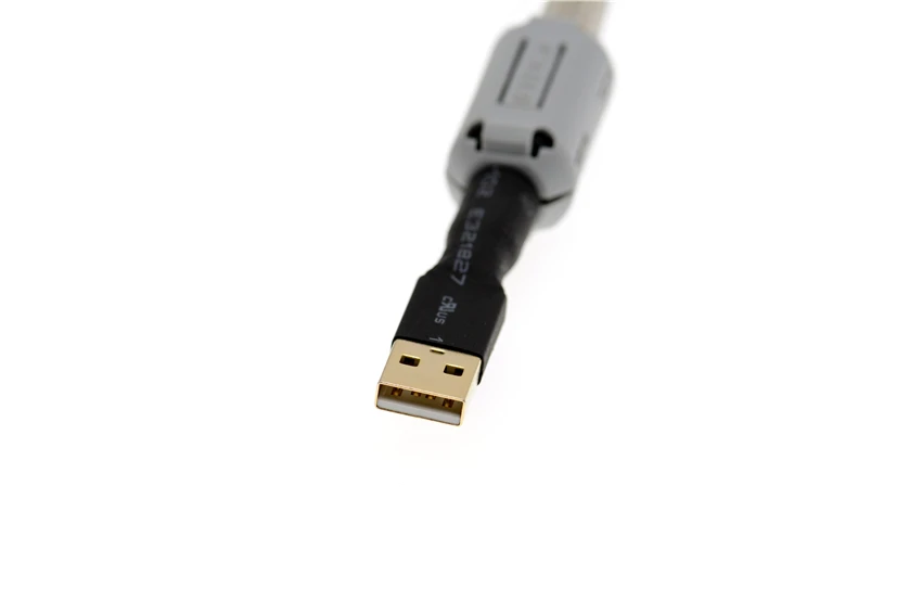 Hi-End HiFi USB кабель (A-B) DAC декодер для передачи данных принтера с посеребренным 4N OFC