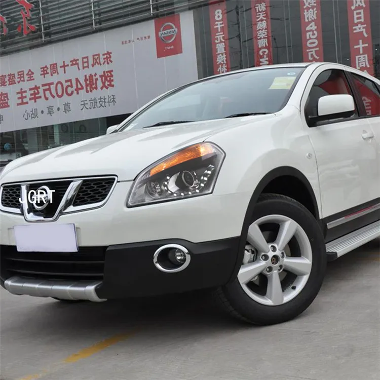 2 шт. светодиодный фонарь для Nissan Qashqai 2010-2013 Автомобильный светодиодный фонарь с двойным ксеноновым объективом автомобильные аксессуары дневные ходовые огни