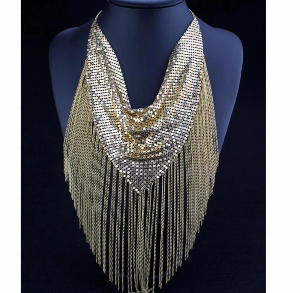 2017 Новый бренд ожерелье женщины хорошее качество Роскошные сплав кисточкой