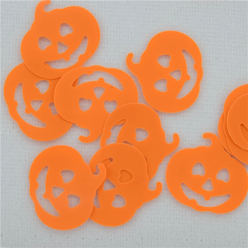 200 шт. (25 г) тыквы на Хэллоуин свободные блестки красивые поделки для шитья/тесьмы