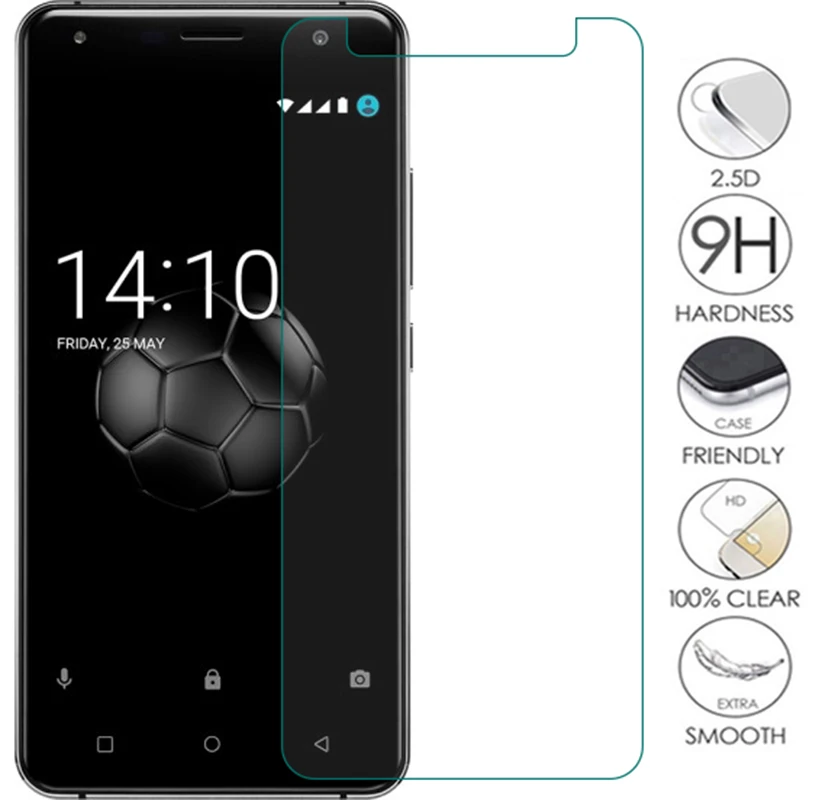 2 шт. 9H закаленное стекло для Prestigio Muze H3 A5 A7 F3 K5 Wize G3 Grace Z3 Z5 Защитная пленка экрана |