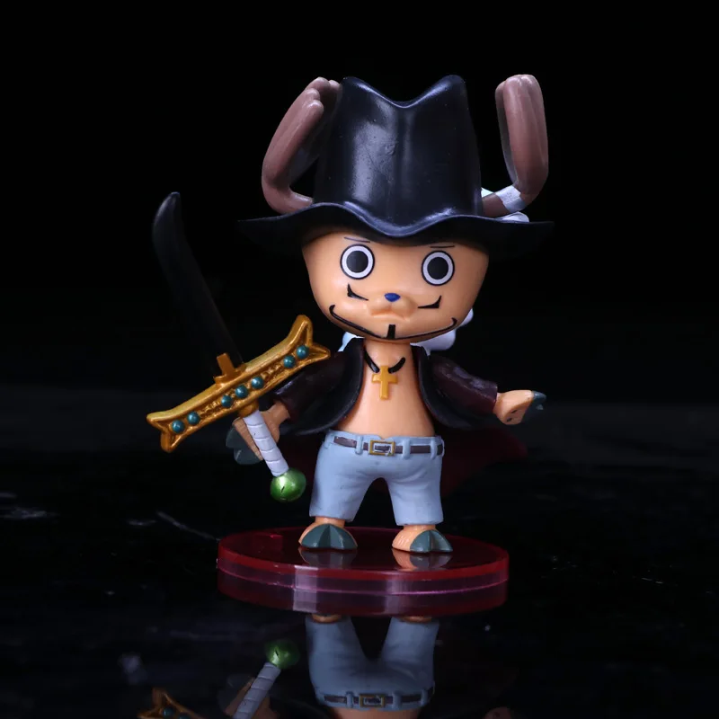Аниме One Piece Tony Chopper Косплей Donquixote Doflamingo Dracule Mihawk Kuma ПВХ Фигурки Коллекционная