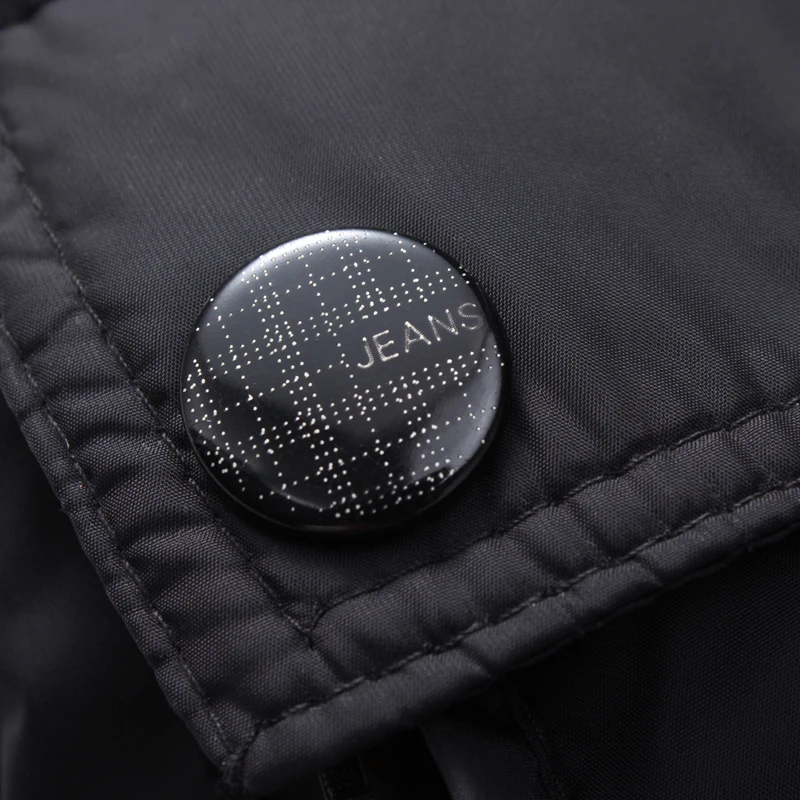 2019 New Winter Cotton Warm Vests For Men Stand Collar Multi-Pocket Sleeveless Jacket Male Black Thicken Waistcoat Mens WFY15 | Мужская