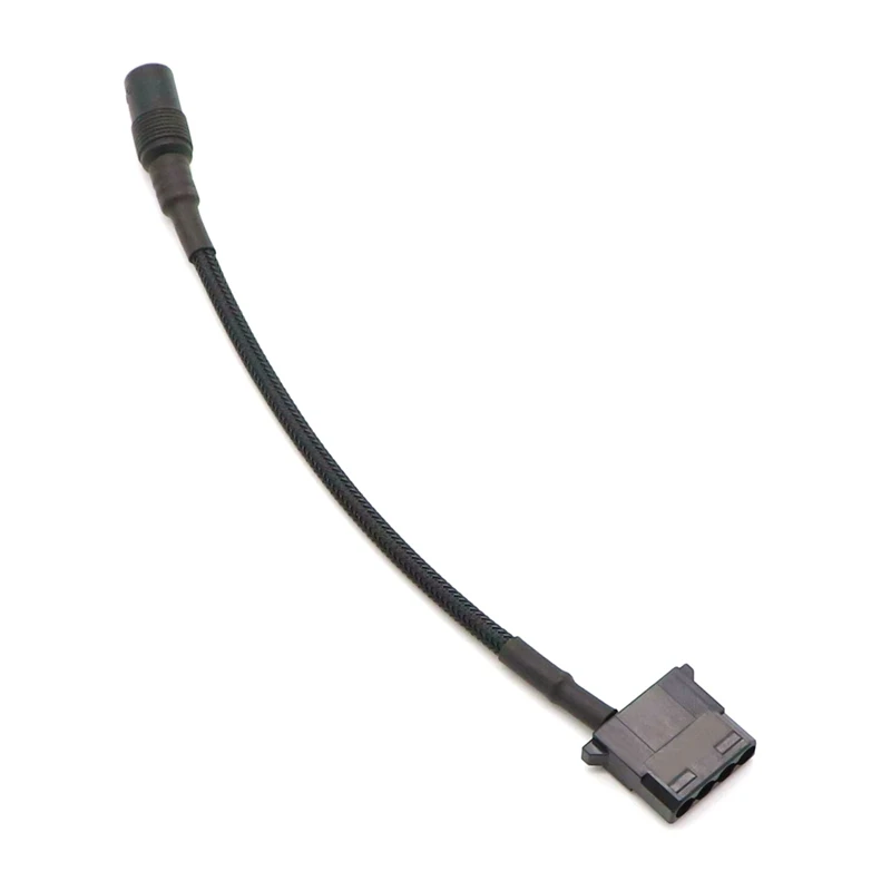 2 шт./лот Кабель адаптер питания с 4 контактами IDE Molex Female на 15 см 5 5*2 1 мм 12 В