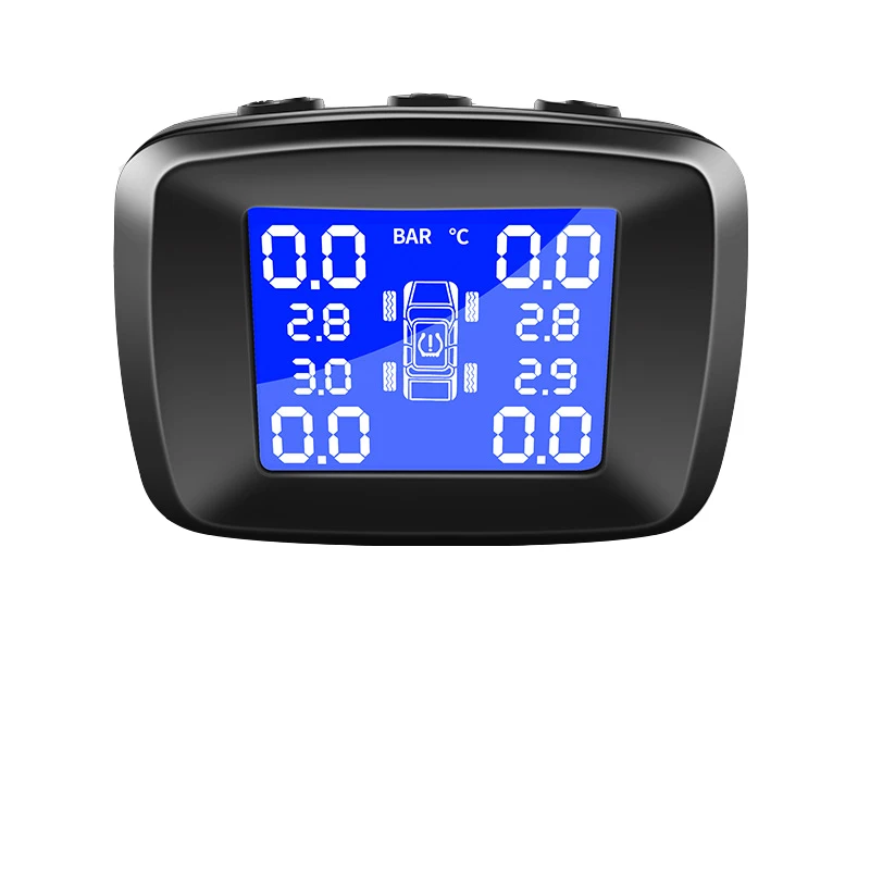 Автомобильный прикуриватель TPMS светодиодный дисплей внутренняя или внешняя система контроля давления в шинах Беспроводная передача CST-TY13/14
